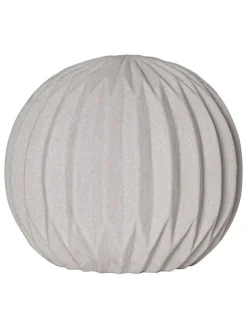 LED-Dekoobjekt "Sandy" in Creme - Ø 25,5 cm