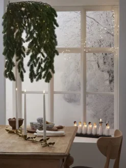 LED-Draht-Lichterkette "Angela" in Warmweiß - (L)200 cm