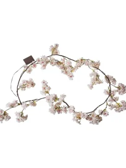 LED-Girlande "Cherryflower" in Rosa - (L)180 cm