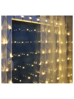 LED-Girlande in Warmweiß - (L)320 x (B)150 cm