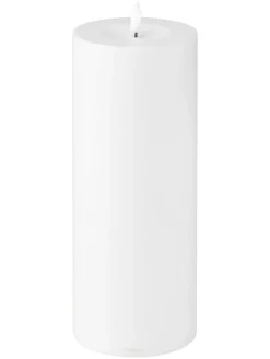 LED-Kerze ''Noca'' in Weiß - (H)27 cm