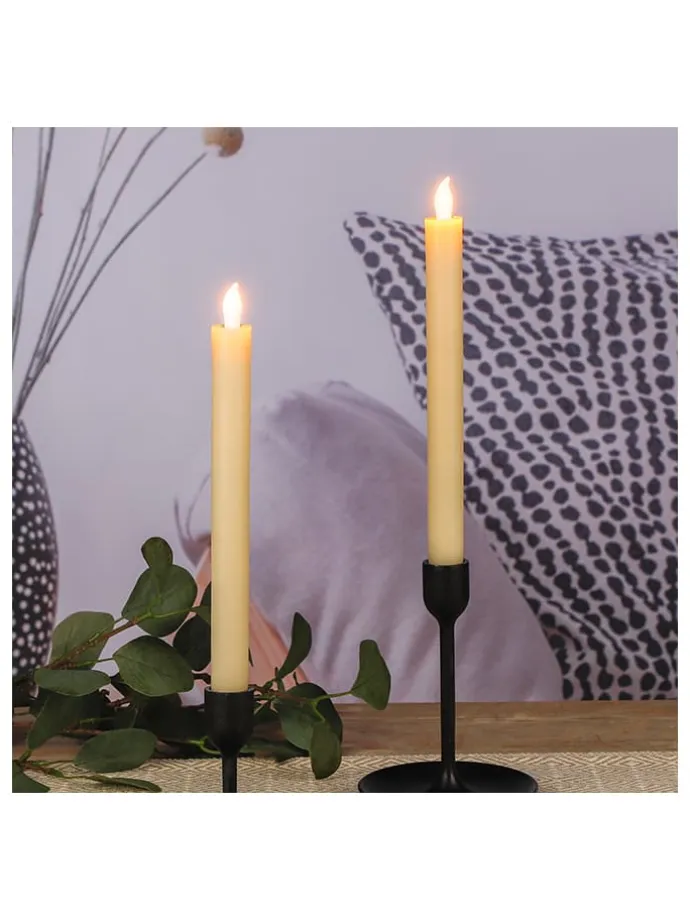 LED-Kerzen in Warmweiß - 2 Stück