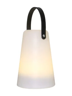 LED-Laterne "Linterna" in Weiß - (H)20 x Ø 14 cm