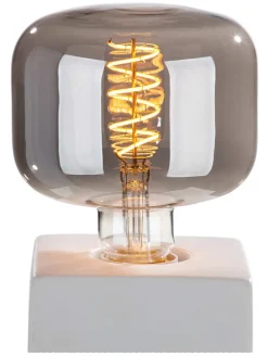 LED-Leuchtmittel in Grau - (H)20 x Ø 10 cm