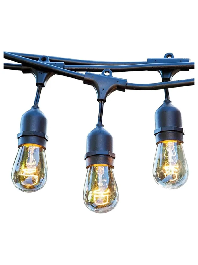 LED-Lichtergirlande "Mafy" in Dunkelblau - (L)600 cm