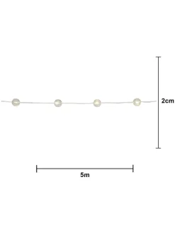 LED-Lichterkette "Berry" in Ohne Farbe