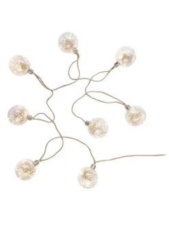 LED-Lichterkette BULB LIGHTS in Braun