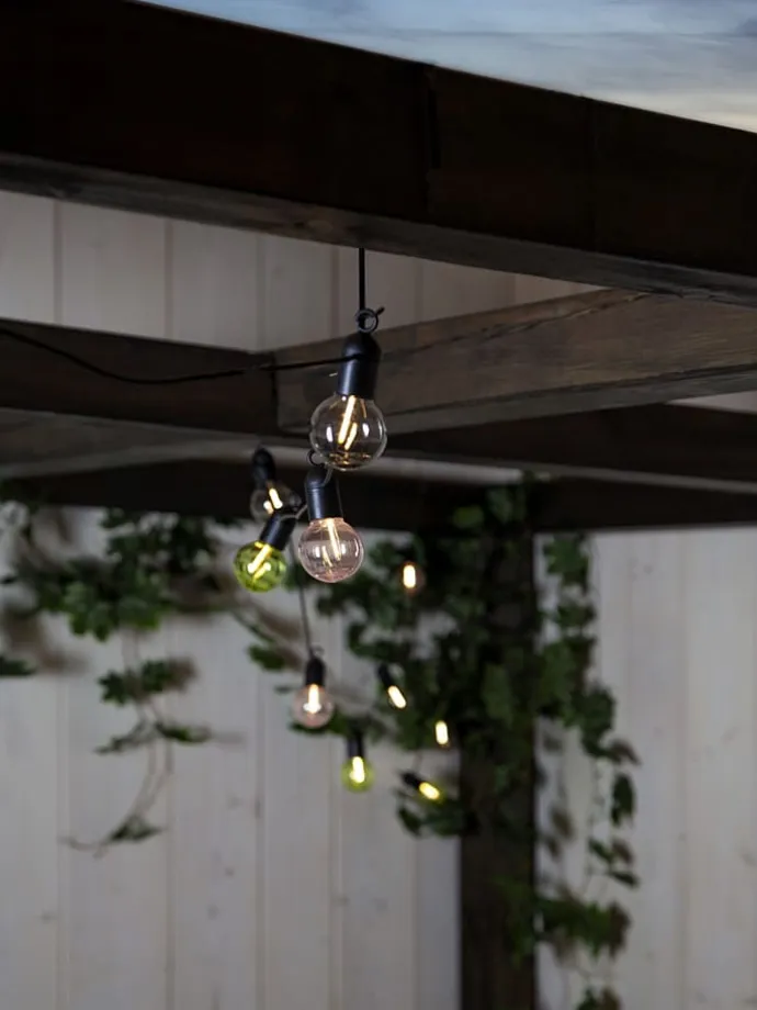 LED-Lichterkette "Fiesa" in Bunt - (L)360 cm