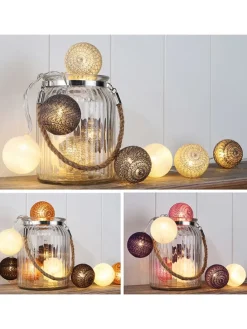 LED-Lichterkette in Bunt - (L)200 cm