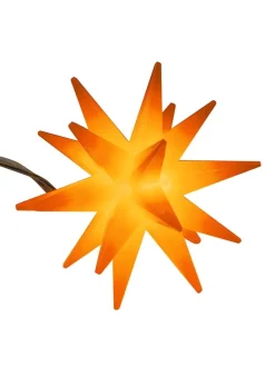 LED-Lichterkette in Orange - Ø 6 cm