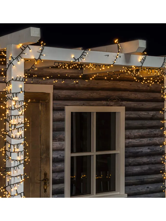 LED-Lichterkette in Warmweiß - (L)4000 cm