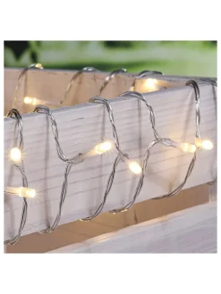 LED-Lichterkette in Warmweiß - (L)376 cm