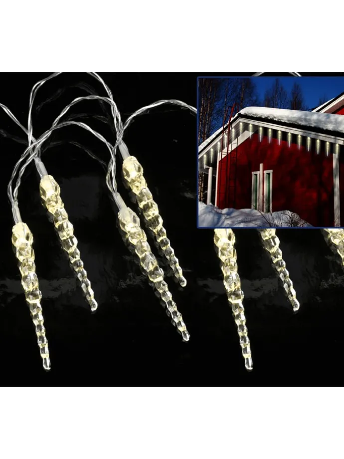 LED-Lichterkette in Warmweiß - (L)900 cm