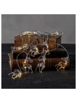 LED-Lichterkette "Izy" in Silber - (L)135 cm