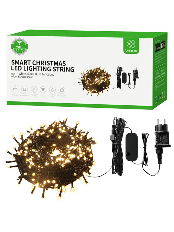 LED-Lichterkette "R5170" in Warmweiß - 40 m