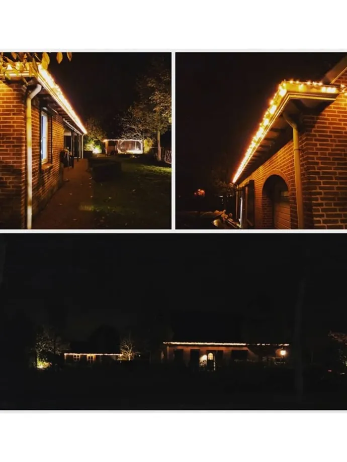 LED-Lichterkette "R5170" in Warmweiß - 40 m