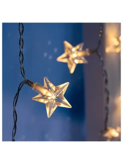 LED-Lichtervorhang in Warmweiß