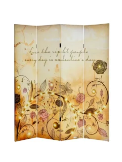 LED-Paravent mit Timer