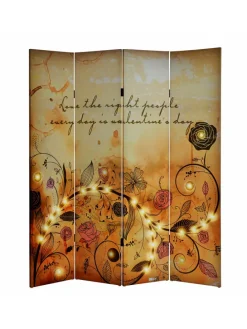 LED-Paravent mit Timer