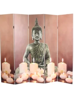 LED-Paravent mit Timer