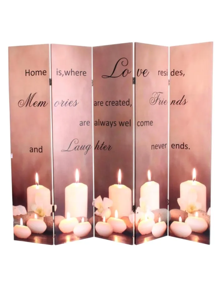 LED-Paravent mit Timer