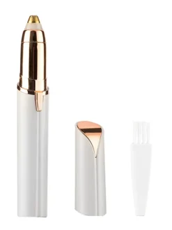 LED-Präzisionsepilierer in Weiß - (H)12,5 x Ø 2 cm