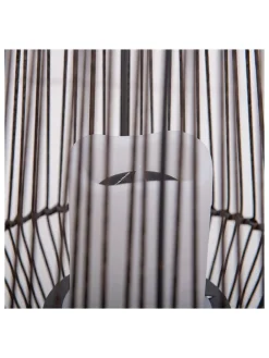 LED-Solar-Dekoleuchte in Braun