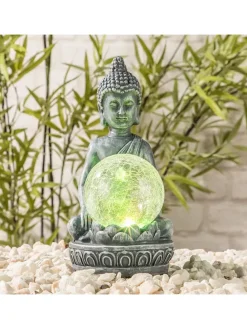 LED-Solar-Dekoleuchte mit Farbwechsel - (H)19,5 cm