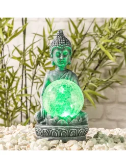 LED-Solar-Dekoleuchte mit Farbwechsel - (H)19,5 cm