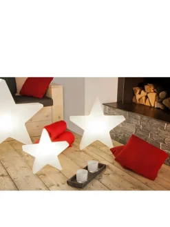 LED-Solardekoleuchte "Shining Star" in Weiß - Ø 60 cm