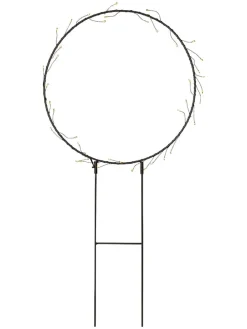 LED-Solar-Dekoration "Barlumi" in Schwarz - (H)60 cm