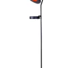 LED-Solar-Gartenstecker "Bowler" in Schwarz - (B)17 x (H)86 x (T)15 cm