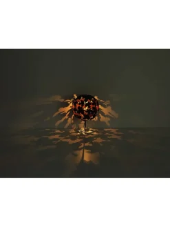 LED-Solar-Gartenstecker in Silber/ Gold - (H)37 x Ø 27 cm