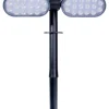 LED-Solar-Gartenstecker "Paco" in Schwarz - (B)23 x (H)32 cm