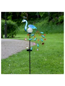 LED-Solar-Gartenstecker 