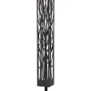 LED-Solar-Gartenstecker "Siranna" in Schwarz - (H)66 cm