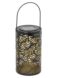 LED-Solar-Laterne in Kupfer - (H)18 x Ø 10 cm