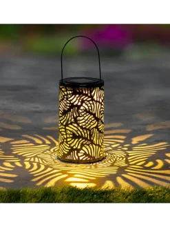 LED-Solar-Laterne in Kupfer - (H)18 x Ø 10 cm