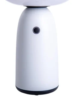 LED-Solarleuchte "Ada" in Weiß - (H)22,5 x Ø 16 cm