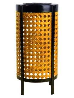 LED-Solarleuchte "Patti" in Gelb - (H)26 x Ø 12 cm