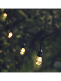 LED-Solar-Lichtergirlande "Mafy" in Warmweiß - (L)600 cm