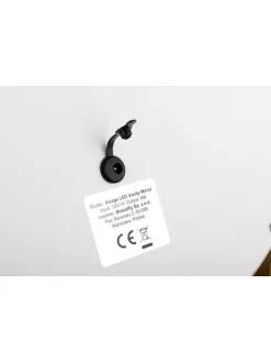 LED-Spiegel in Gold - (L)60 × (B)52 cm