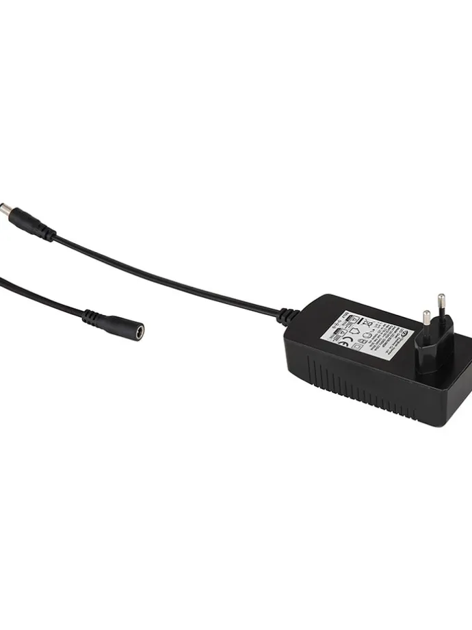 LED-Standleuchte "Illa" in Schwarz/ Hellbraun - (L)25 x (B)20 x (H)150 cm