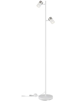 LED-Standleuchte in Weiß - (H)154 cm