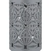 LED-Tischleuchte "Amiyah" in Grau - (H)14 x Ø 8 cm