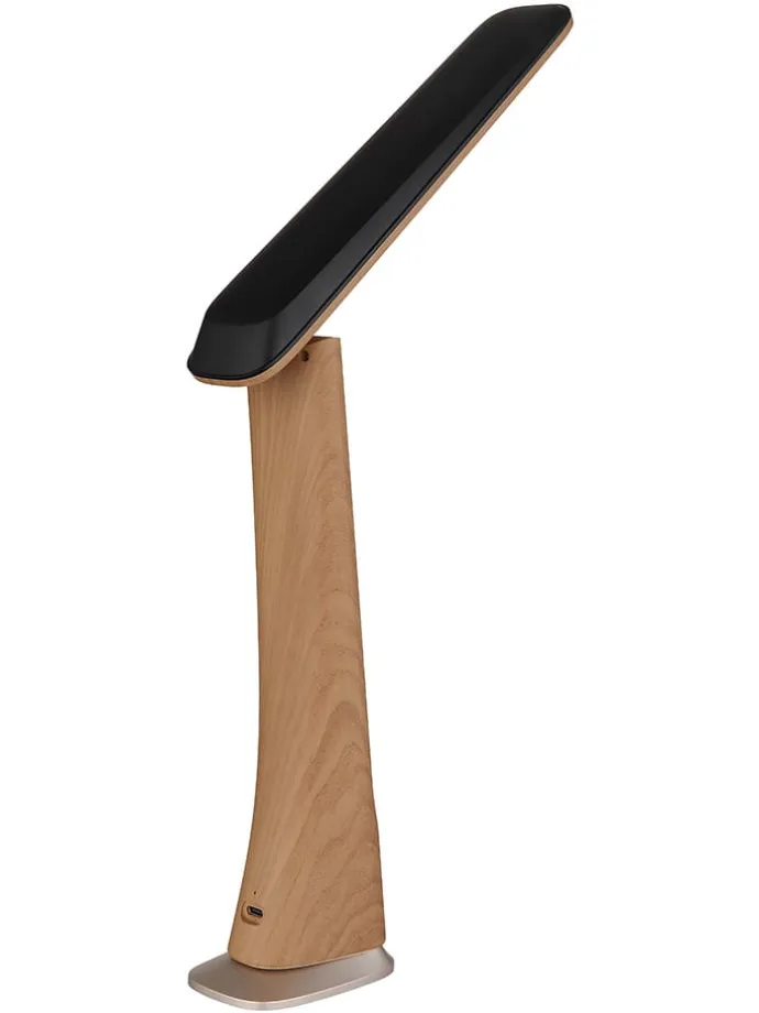 LED-Tischleuchte "Averie" in Helllbraun - (B)24,5 x (H)31,4 x (T)5,7 cm