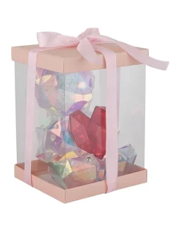 LED-Tischleuchte "Brondar" in Rosa - (B)14 x (H)17 x (T)13 cm