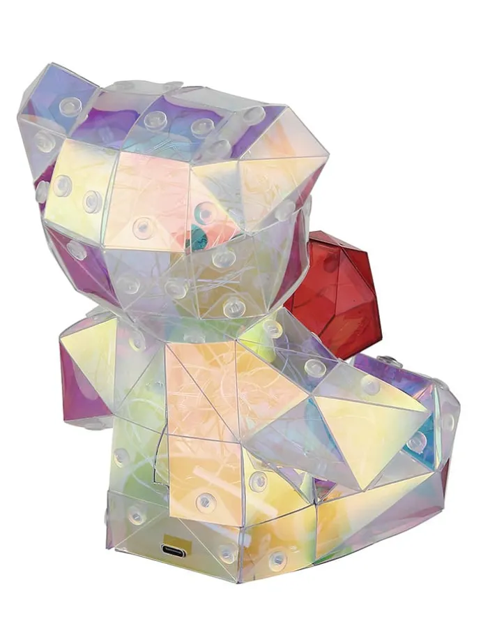 LED-Tischleuchte "Brondar" in Rosa - (B)14 x (H)17 x (T)13 cm