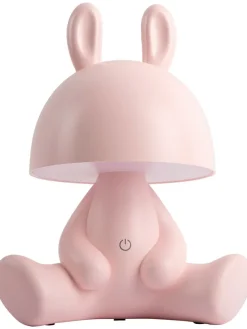 LED-Tischleuchte "Bunny" in Rosa - (B)22 x (H)27 x (T)17 cm