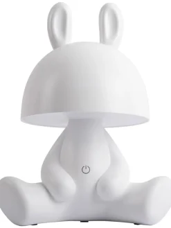 LED-Tischleuchte "Bunny" in Weiß - (B)22 x (H)27 x (T)17 cm